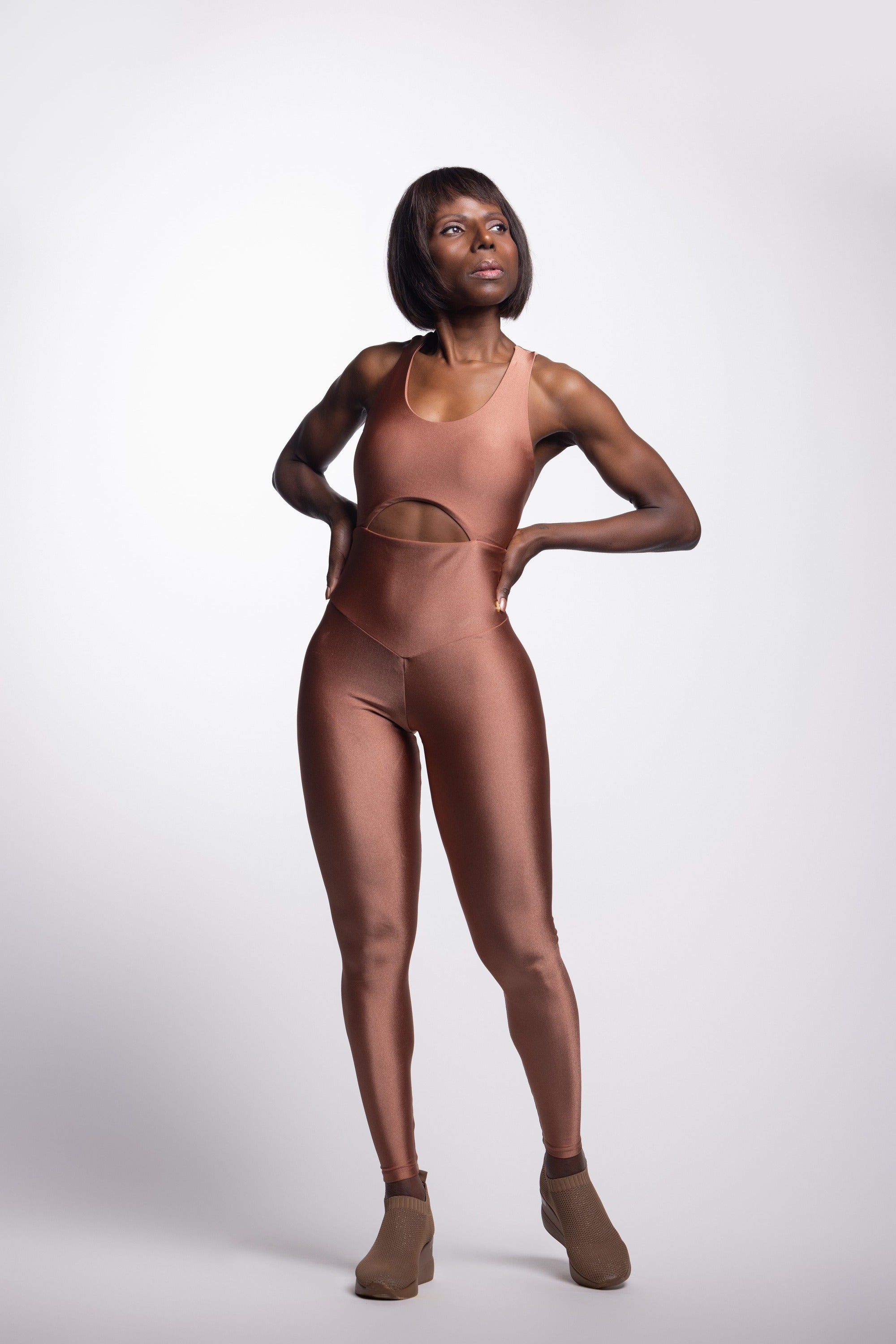 Jumpsuit Attena – Kastanie