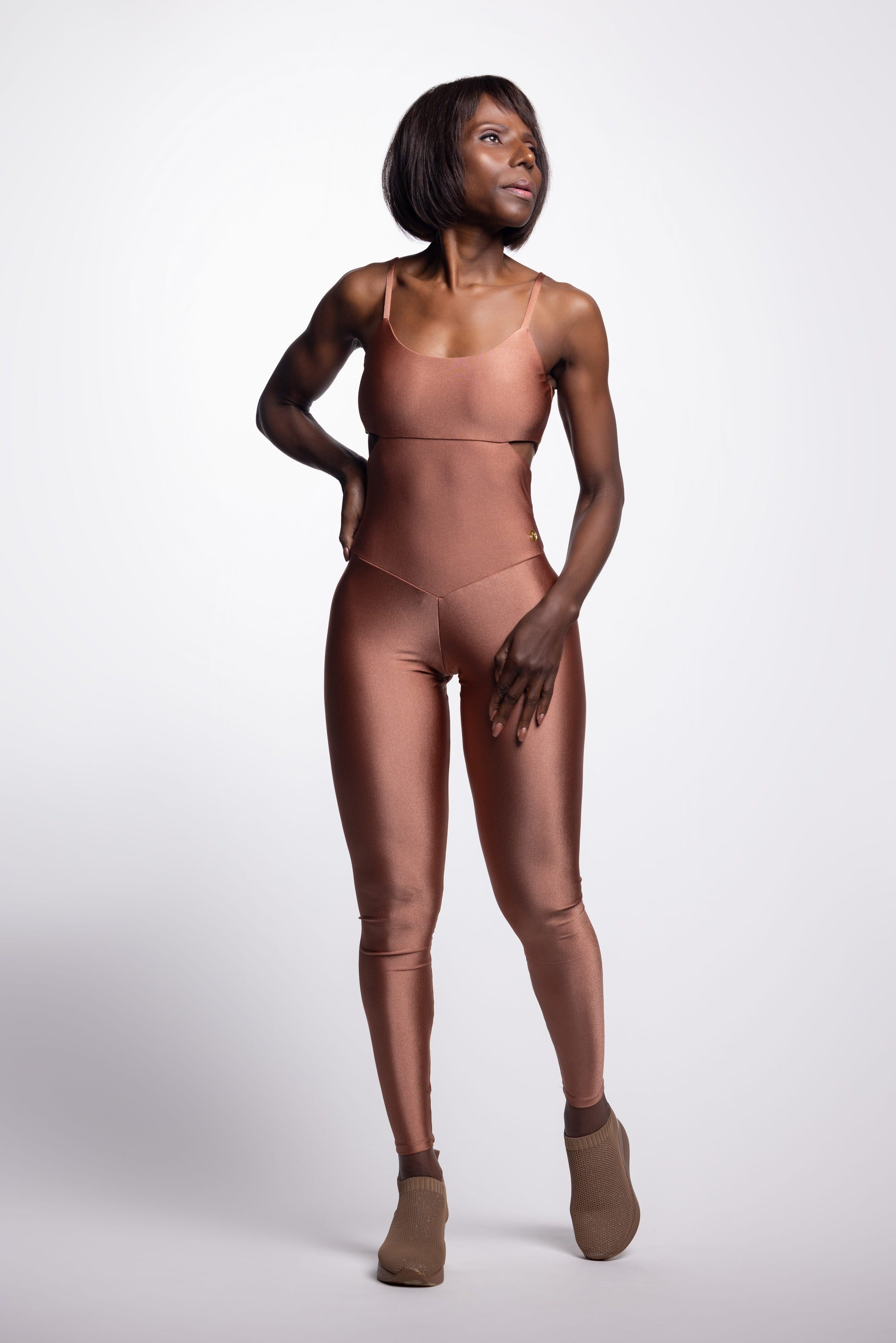 Jumpsuit Attena – Kastanie