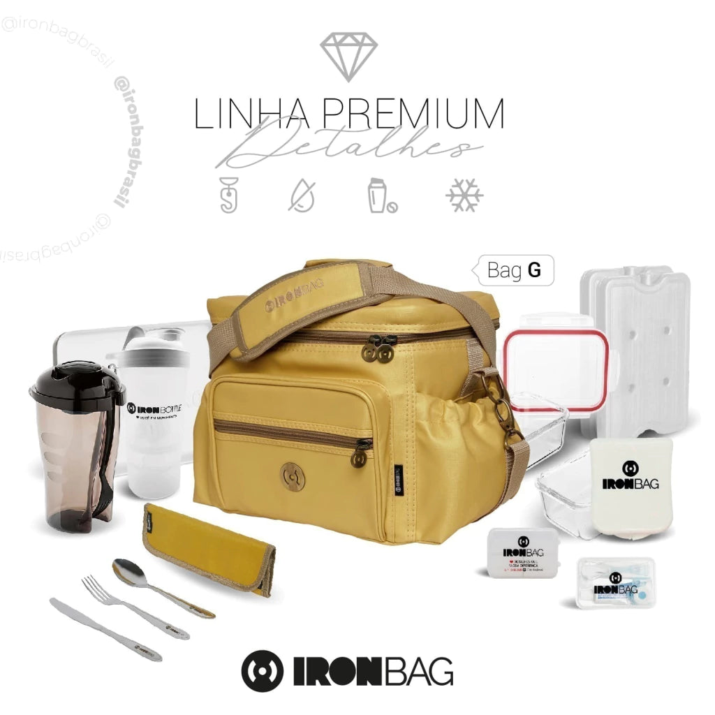 Iron Bag Premium L (mit Zubehör) - Gold