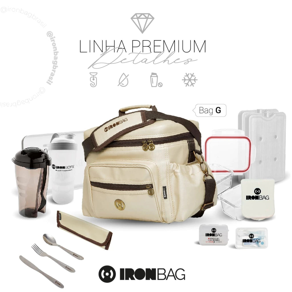 Iron Bag Premium L (mit Zubehör) - Nude