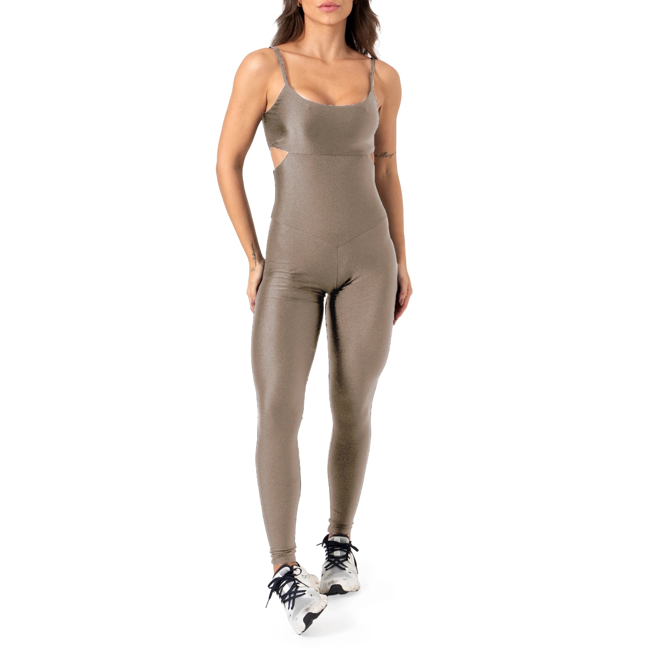 Jumpsuit Attena – Kastanie