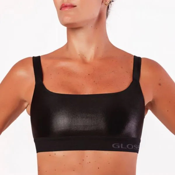 Top Glossy – Cirrê Schwarz