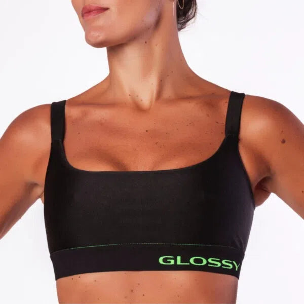 Top Glossy – Neon-Schwarz