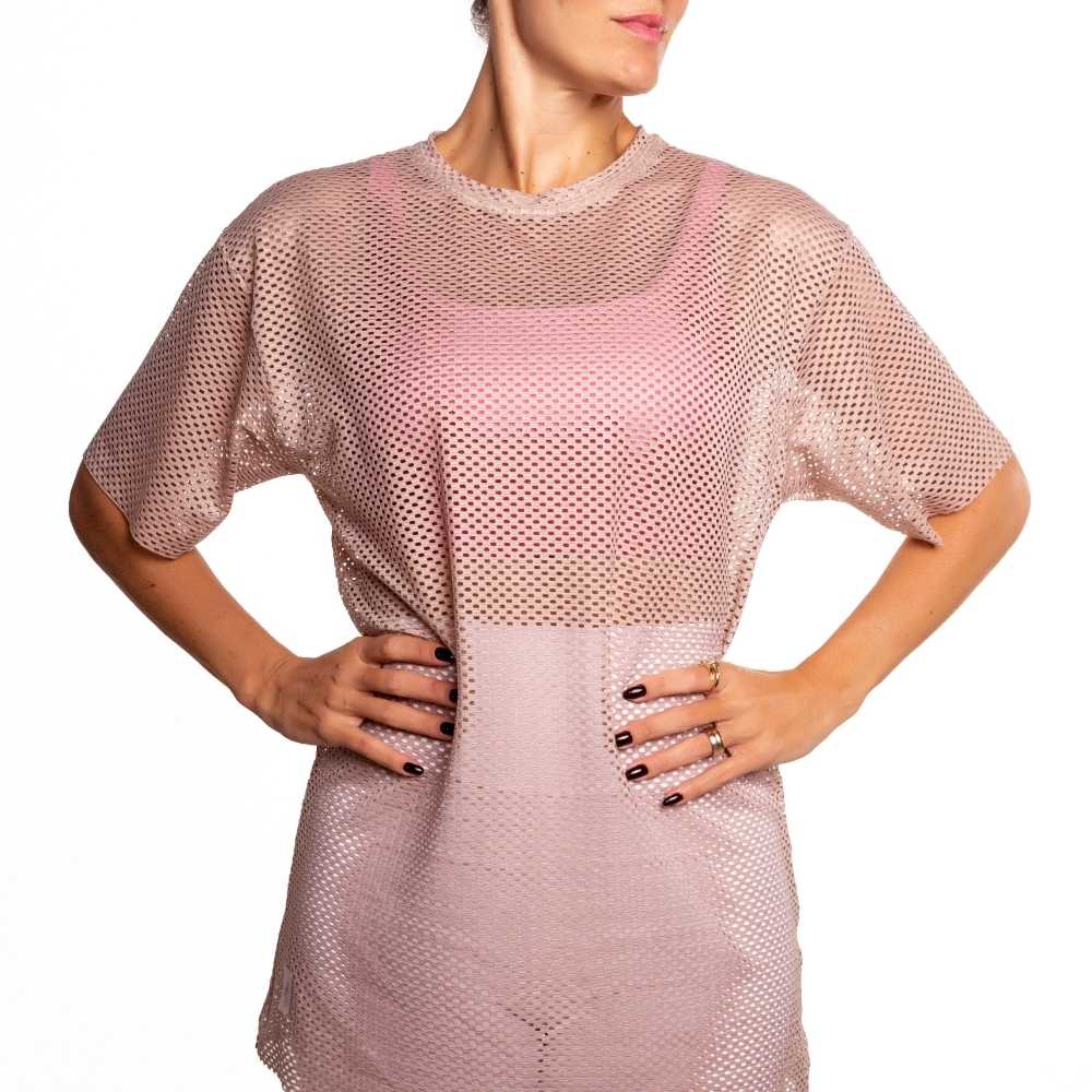 T-Shirt Netz – Capuccino