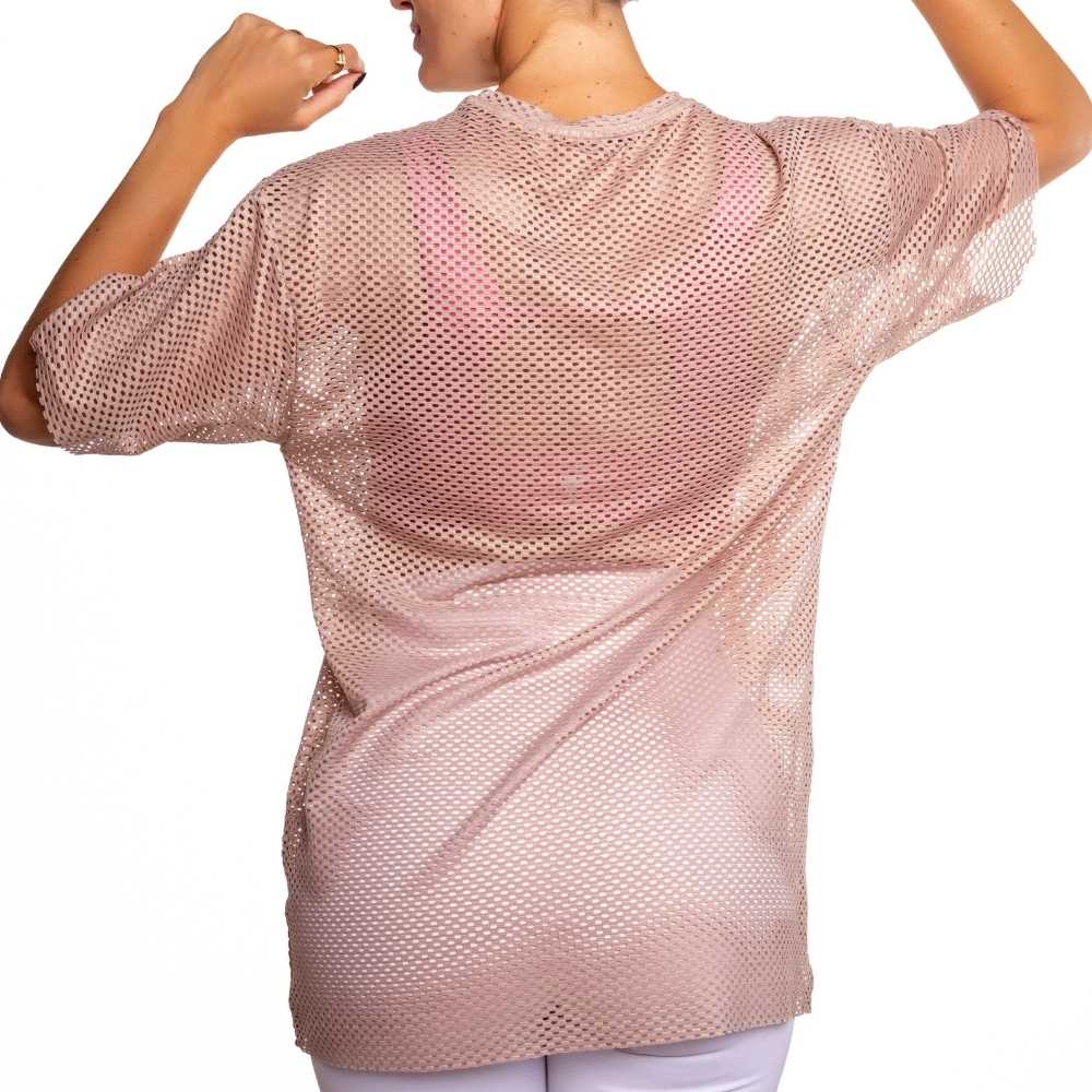 T-Shirt Netz – Capuccino