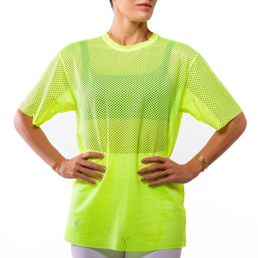 T-Shirt Netz – Neon-Lime