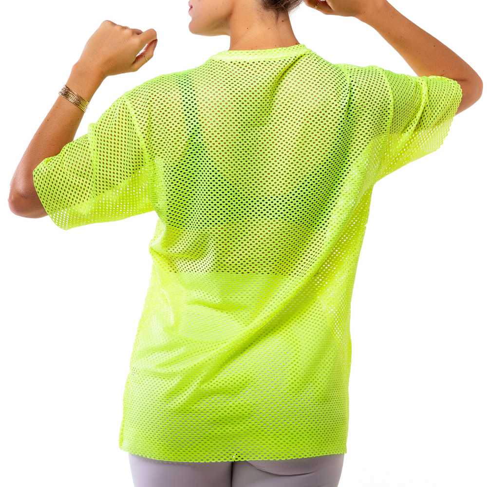 T-Shirt Netz – Neon-Lime